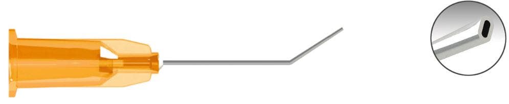 Produktbild - VF000108705 - Hydrodissektor vinklad engångs 25Gx7/8" 10-pack