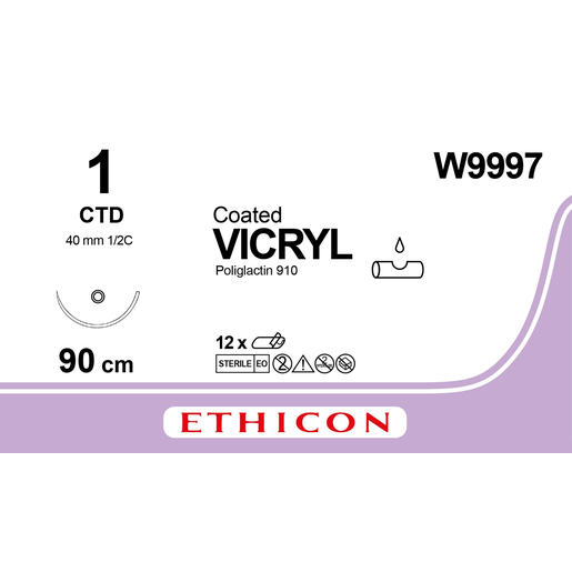 Produktbild - VF000148927 - VICRYL 1 CTD 90CM