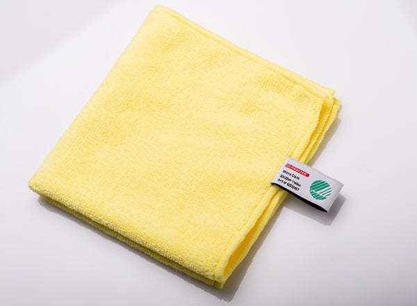 Produktbild - 62813 - Mikrofiberduk gul 32x32cm