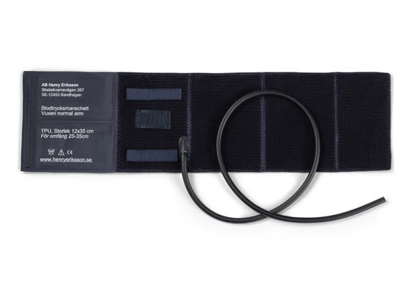 Produktbild - 62682 - Blodtrycksmanschett enkelslang med innerblåsa TPU 9x28cm