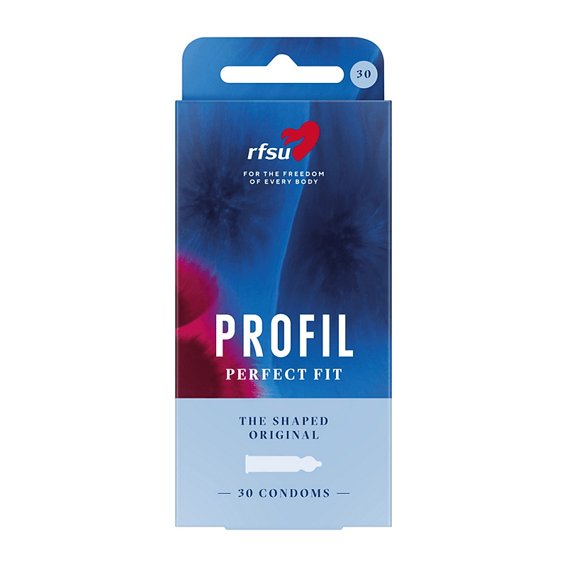Produktbild 2 - 59560 - Kondom profilerad 53mm Profil 30-pack