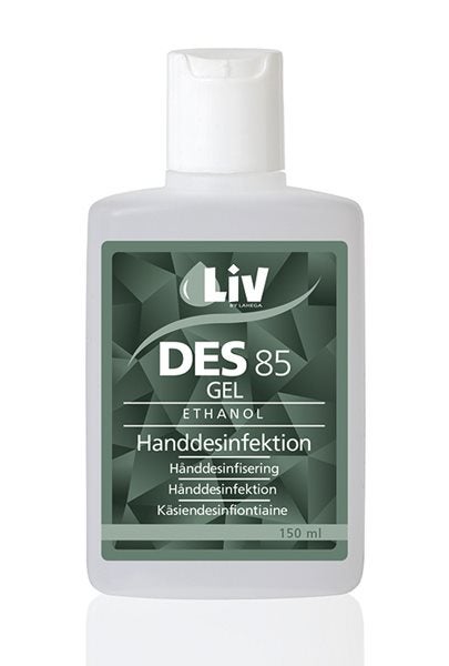 Produktbild - 46385 - Handdesinfektionsmedel etanol 85% gel 150ml