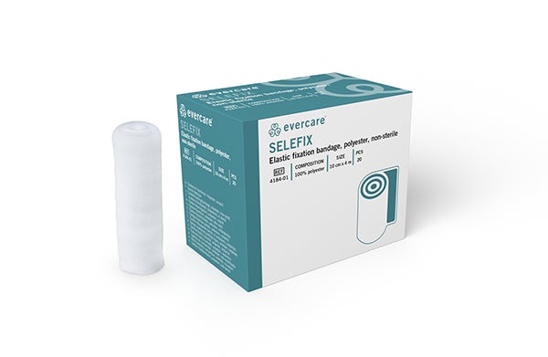 Produktbild - 61551 - Fixeringsbinda elastisk 10cmx4m