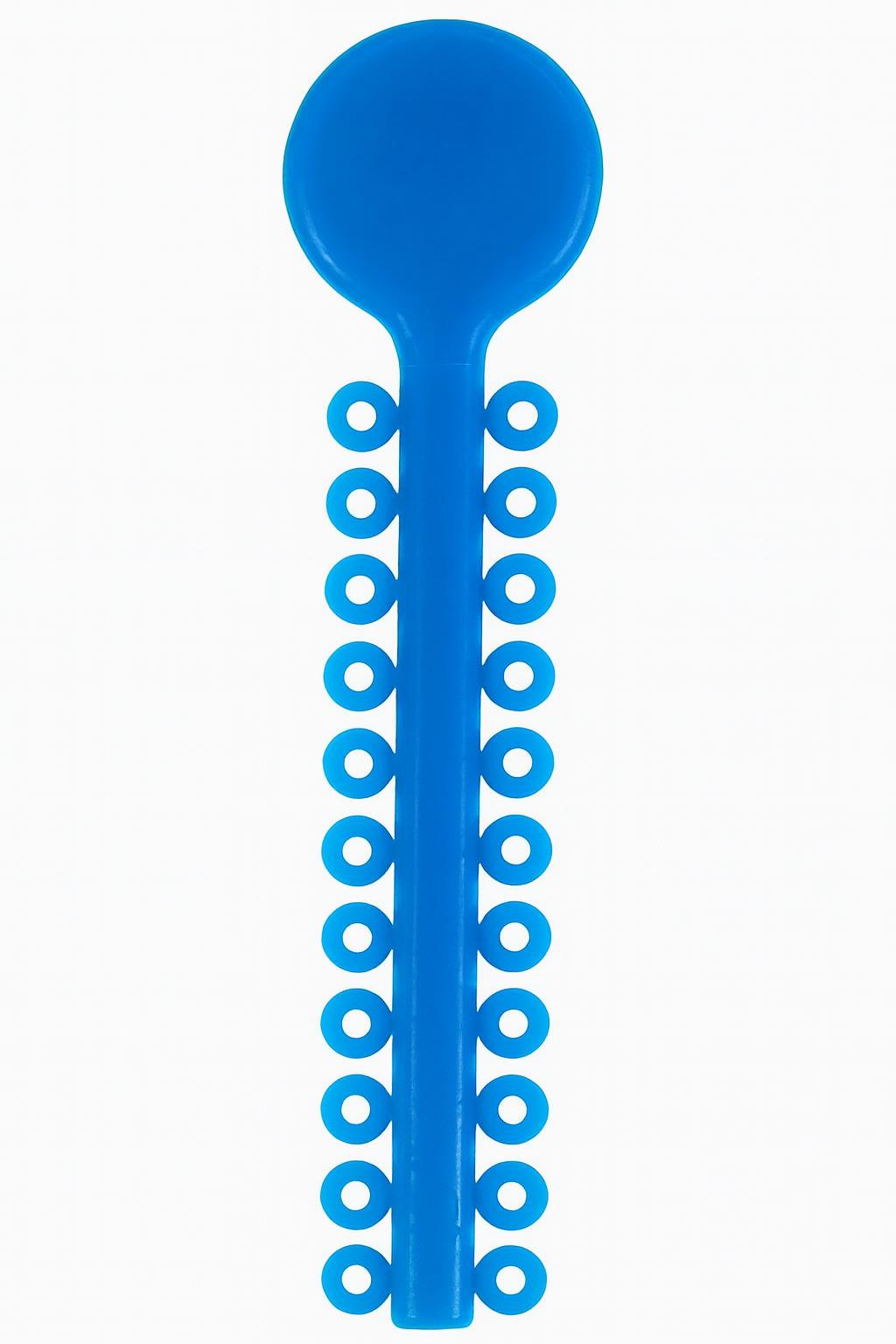 Produktbild - VF000140566 - Elastiska ligaturer intraorala lysande blå 0.012"