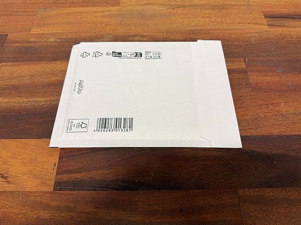 Produktbild - 65264 - Plastvaddspåse självhäftande utan tryck ej för biologiska prover vit 145x215mm