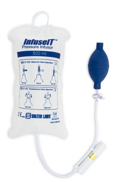 Produktbild - 57445 - Övertrycksmanschett enpatientbruk för påse 500ml