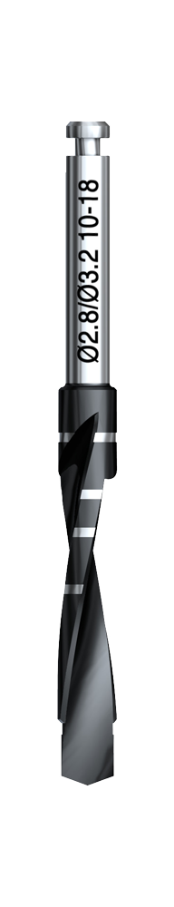 Produktbild - VF000180184 - Spiralstegborr 2,8/3,2 10-18mm