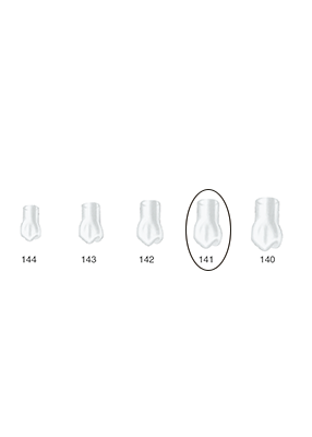 Produktbild - VF000175028 - Kronformar posterior nr 141 refill till pos 1 5-pack