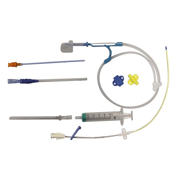 Produktbild - 64171 - CVK-set 1-lumen med avstängningsbricka 5Fr/16G 160mm