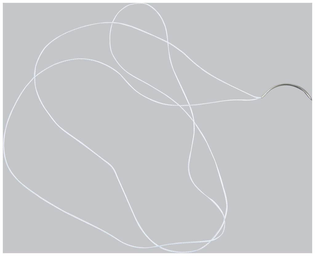 Produktbild - VF000150057 - FIBERLOOP™ #4-0, 50.8 CM BRAIDED POLYBLEND SUTURE, BLUE, LOOPED, WITHT