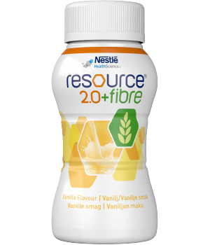 Produktbild - VF000165955 - Resource 2.0 + fibre kosttillägg med protein och fiber vanilj 200kcal/100ml 200ml 24-pack