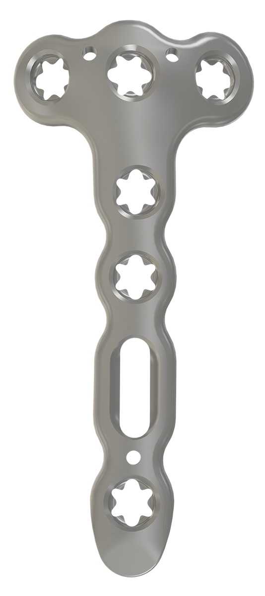 Produktbild - VF000187218 - EVOS 3.5MM P/A PM-P TIB T-PL 4H L 71MM Platta, anatomisk