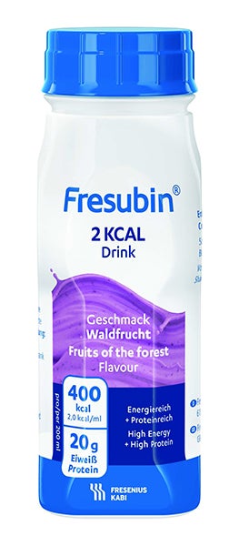 Produktbild - 44841 - Fresubin 2 Kcal Drink kosttillägg med protein skogsbär 200kcal/100ml 200ml