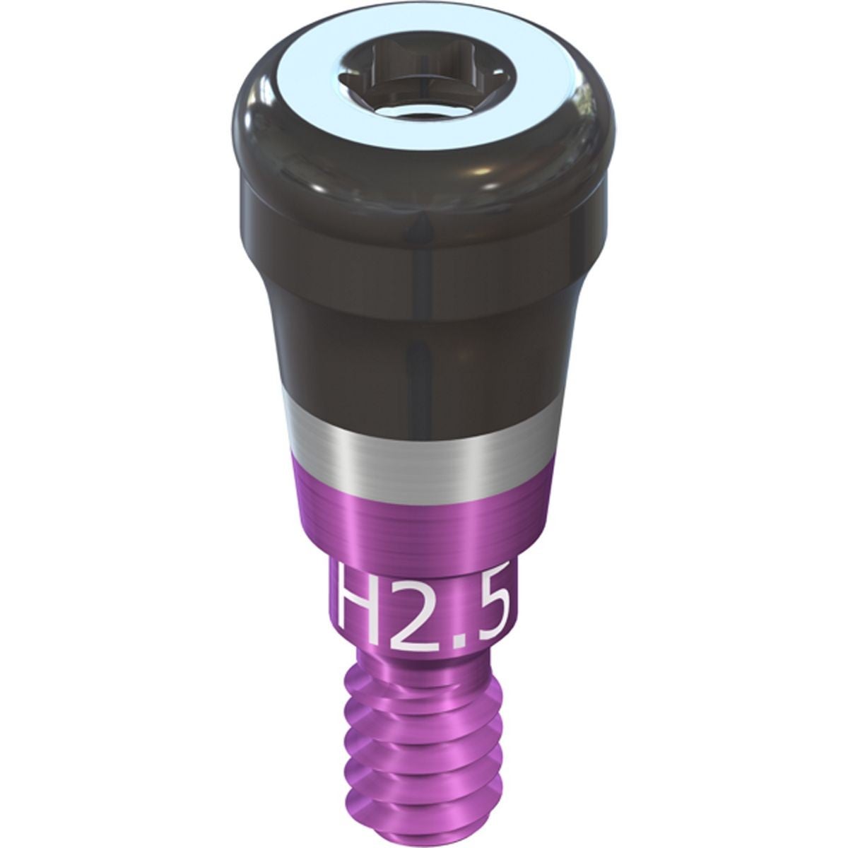 Produktbild 1 - 062.4502 - Distans ADLC för RB/WB implantat 0° GH 2,5 3,8 TAV