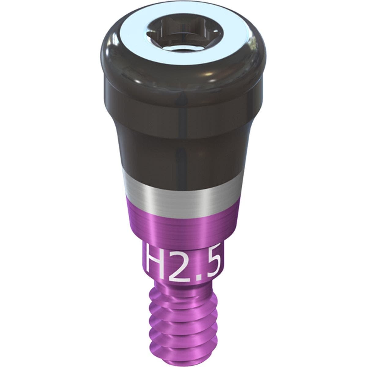 Produktbild 1 - 062.4502 - Distans ADLC för RB/WB implantat 0° GH 2,5 3,8 TAV