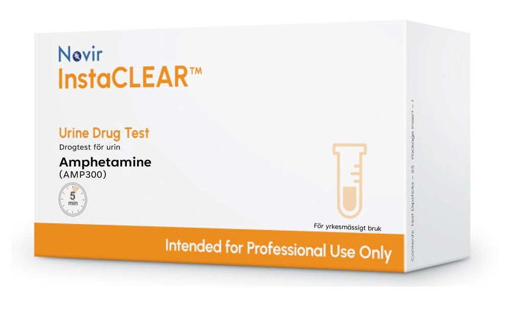 Produktbild - VF000184212 - Drogtest singelsticka för urin amfetamin 25-pack