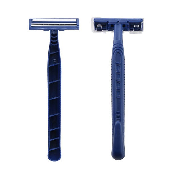 Produktbild - 61387 - Rakhyvel dubbelegg till känslig hud