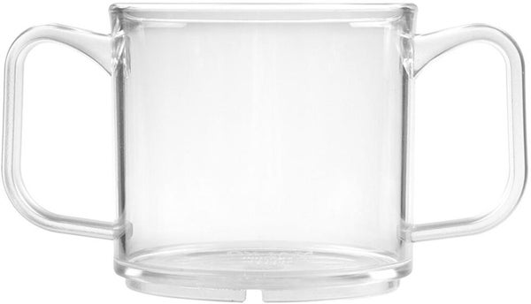 Produktbild - 61329 - Mugg plast med två handtag för piplock 30cl