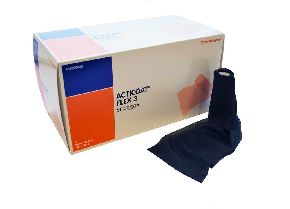 Produktbild - VF000176627 - Silverförband Acticoat Flex 3, 3 dagar, 10x120cm