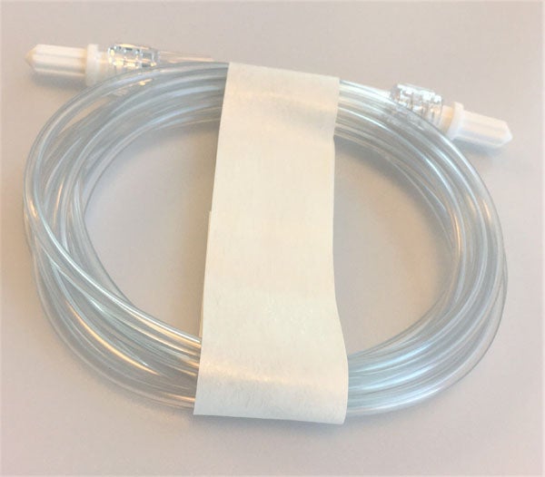 Produktbild - 52341 - Tryckmätningsslang förlängning tryckresistent transparent hane/hane 200cm