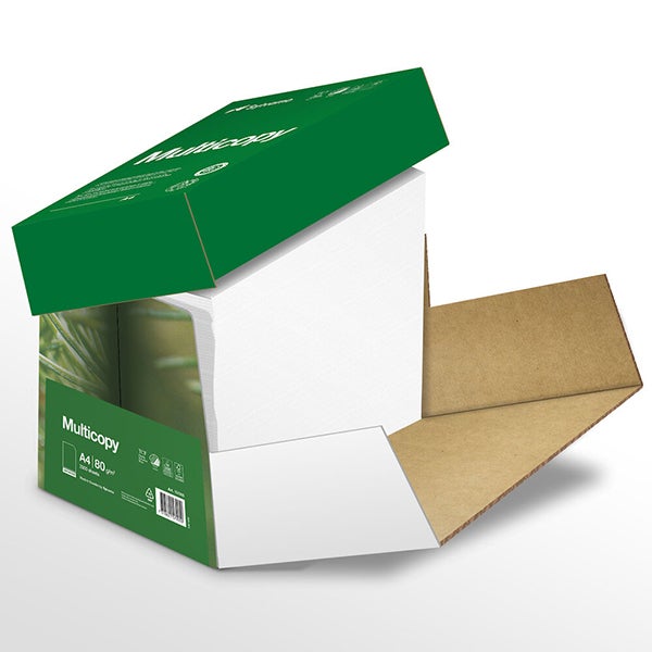 Produktbild - 64617 - Kopieringspapper ohålat vit A4 80g