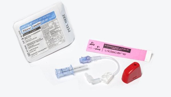 Produktbild - 42823 - Intraosseös nål med armband och luer-lock koppling vuxen 25mm