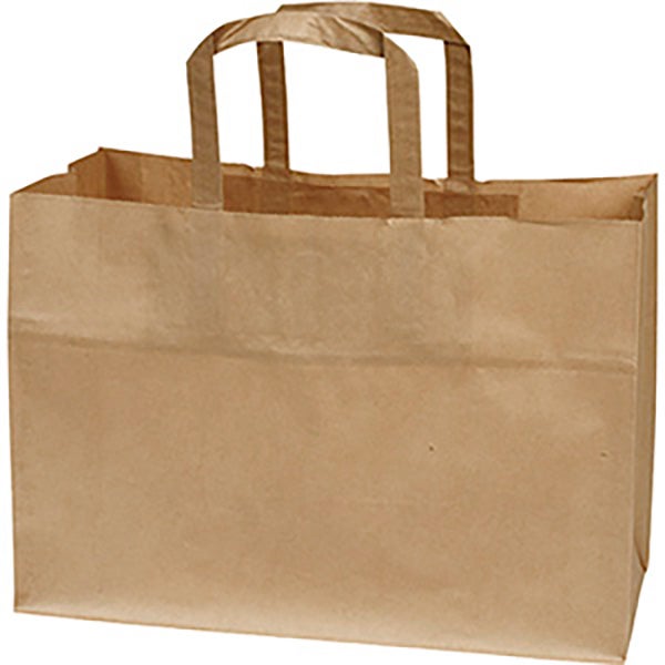 Produktbild - 64187 - Papperskasse brun 17L 350x170x250mm