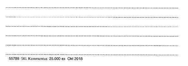 Produktbild - 55786 - Kort till med-lista med skrivlinje vit 100x38mm