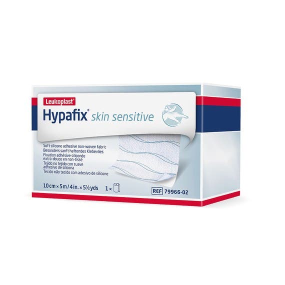 Produktbild - VF7002945 - Elastiskt förband nonwoven silikon med skyddspapper 10cmx5m