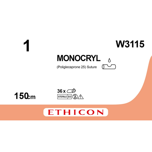 Produktbild - VF000148476 - MONOCRYL 1 150CM REEL