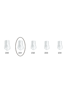 Produktbild - VF000175094 - Kronformar anterior nr 231 refill till pos 3 5-pack