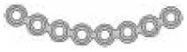 Produktbild - VF7009492 - Platta böjd för periorbital stabilisering 10 hål midja 0,8mm