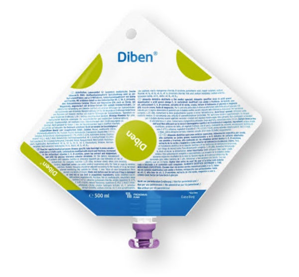 Produktbild - 46735 - Diben Diabetes sondnäring med fiber 105kcal/100ml 500ml