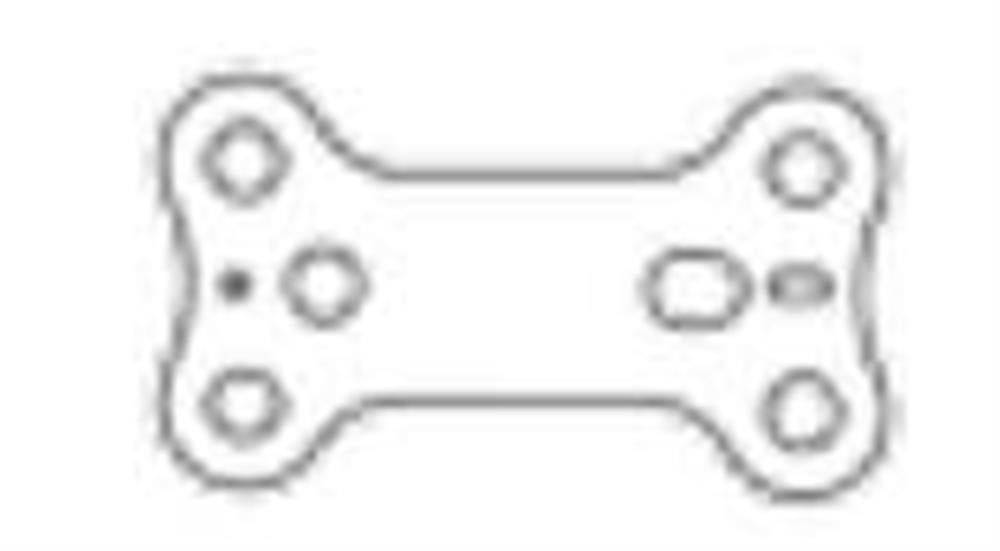 Produktbild - VF000191607 - Navicular-Cuneiform Plate, L, Long VariAx2 Foot  T10