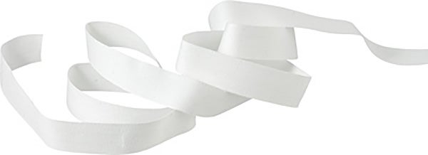 Produktbild - 62080 - Bomullsband vit 15mmx45m