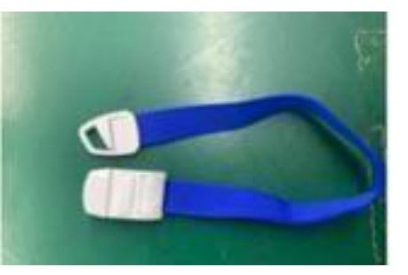 Produktbild - 66114 - Stasband med snabblås 50cm vuxen flergångs