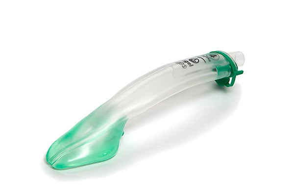 Produktbild - VF000185492 - Larynxmask rak med fast gelkuff och sugkanal nr 4