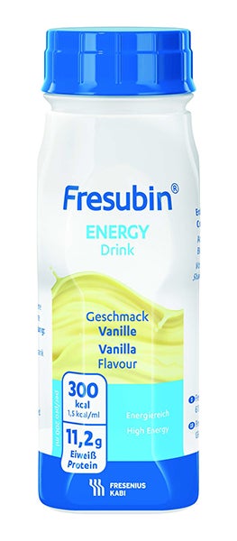 Produktbild - 58186 - Fresubin Energy drink kosttillägg energirik vanilj 150kcal/100ml 10g protein/100ml 200ml