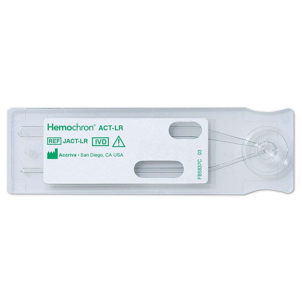 Produktbild - VF000184792 - Kuvett till ACT koagulationsmätare low range 45-pack