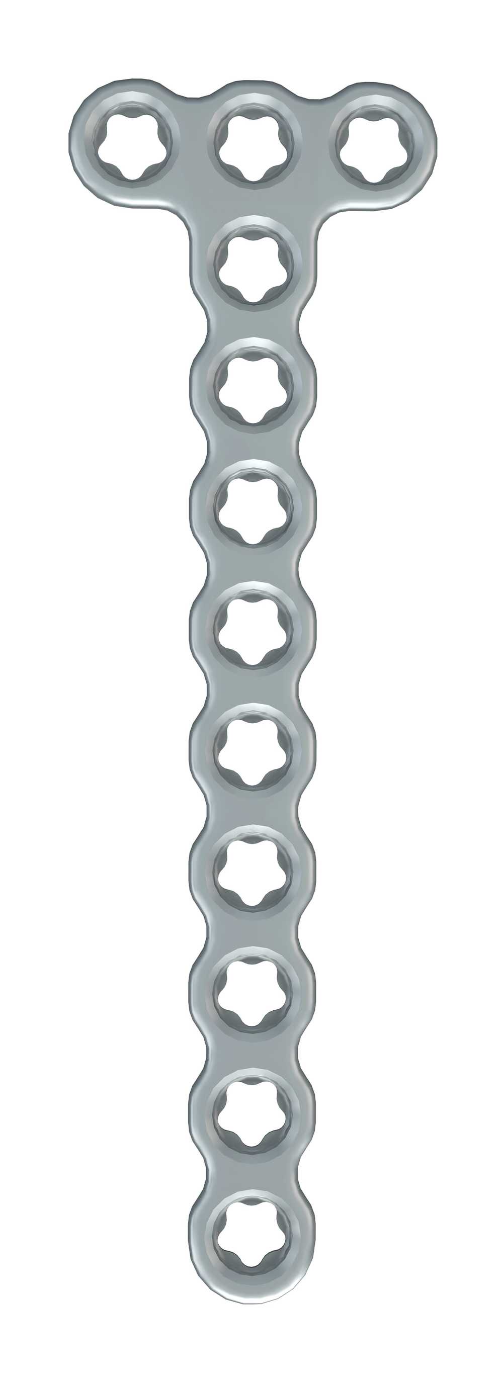 Produktbild - VF000186843 - EVOS 2.4MM T-PLATE 3 HOLE HD 5 HOLE SFT Platta