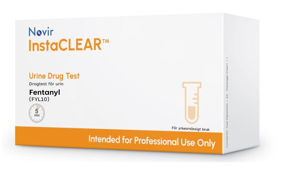 Produktbild - VF000184215 - Drogtest singelsticka för urin fentanyl 25-pack