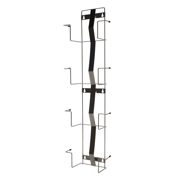 Produktbild - 63903 - Hållare rostfri utan sidokanter för undersökningshandskar 4 lådor för upphangning på vägg