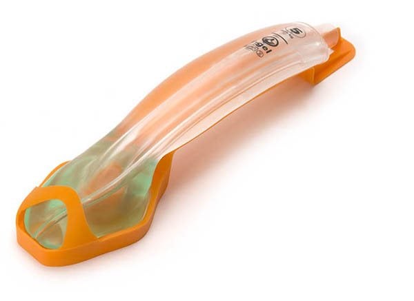 Produktbild - 45429 - Larynxmask rak med fast gelkuff och sugkanal nr 5