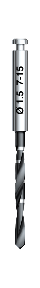 Produktbild - VF000180132 - Spiralborr 1,5x7-15mm