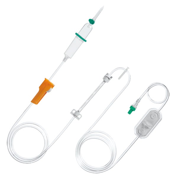 Produktbild - 61139 - Infusionsaggregat med filter 0,2µm till Infusomat Space