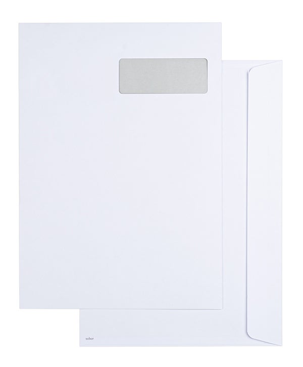 Produktbild - 65300 - Kuvert fukthäftande vitt C4H2 100g