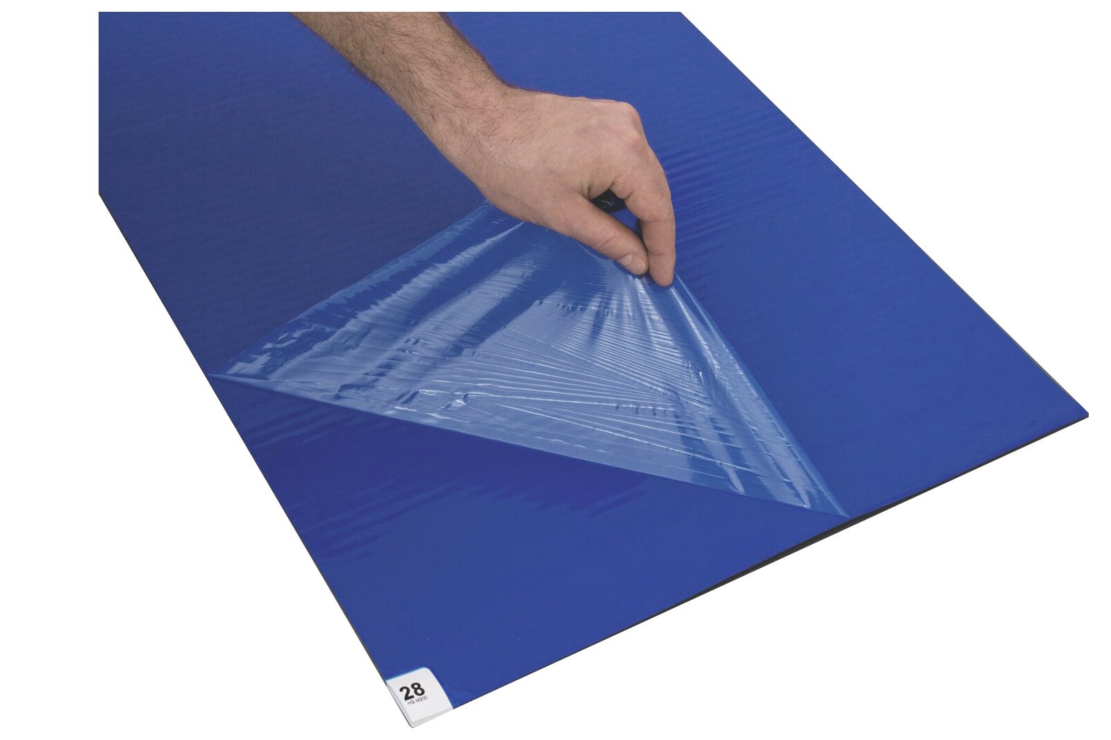 Produktbild - VF000177601 - Klister- och klibbmatta blå 45x115cm