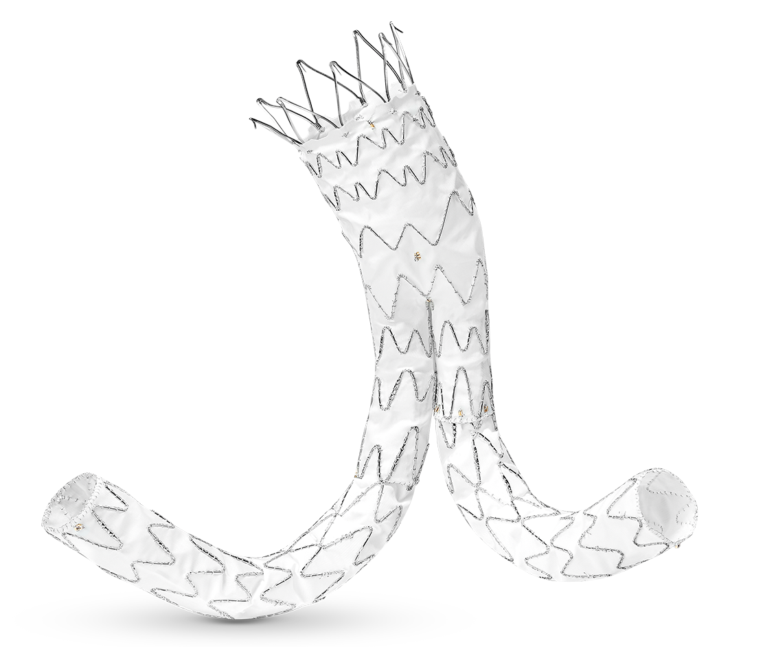 Produktbild - VF000161522 - Stentgraft aorta suprarenal självexpanderande E-Tegra bifurcate body proximal Ø23-36mm stam 60-100mm täckt längd 110-170mm