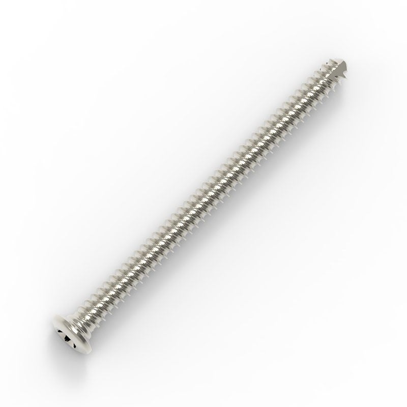 Produktbild - VF000009968 - Kortikalisskruv hexalobe låg profil 4,3mm 46mm