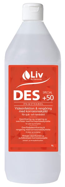 Produktbild - 54772 - Desinfektionsmedel isopropanol för ytor rengörande och korrosionsskyddande 1L